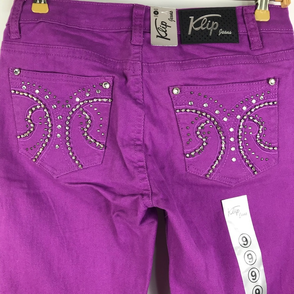Klip Bejeweled Juniors Jeans Size 9 Brand New - Picture 4 of 8